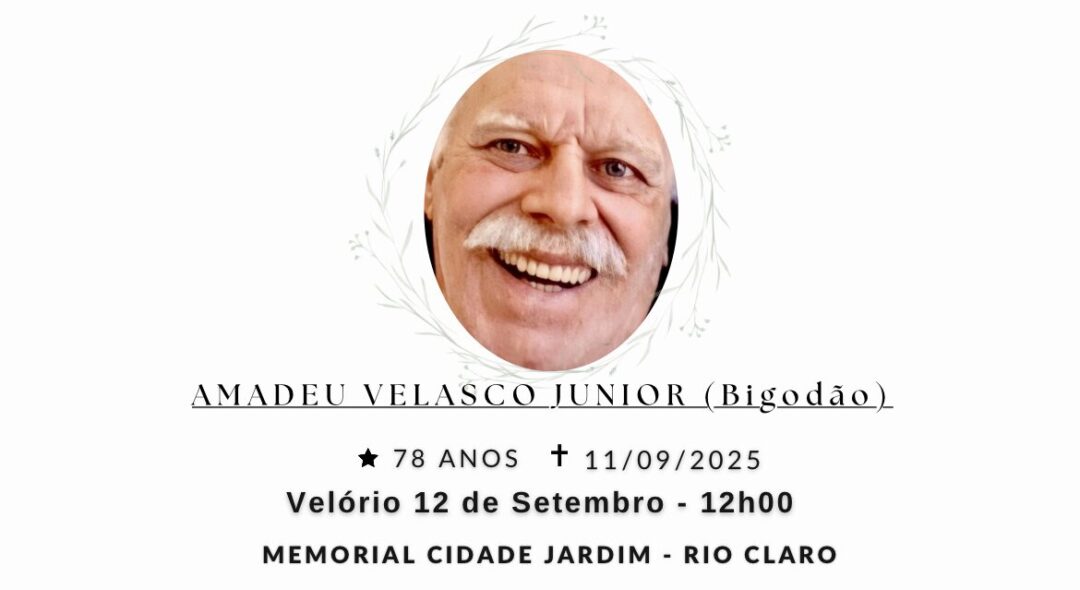 Falecimentos desta quinta-feira 11/09/2025 - Grupo Rio Claro SP Falecimentos desta quinta-feira 11/09/2025 - Grupo Rio Claro SP