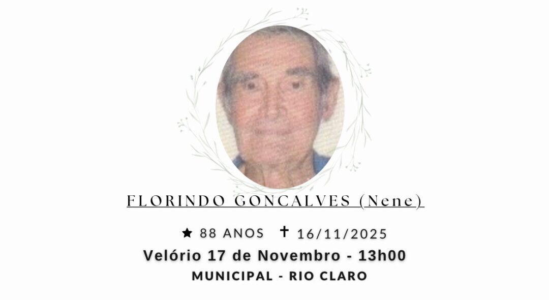 Falecimentos deste domingo 16/11/2025 - Grupo Rio Claro SP Falecimentos deste domingo 16/11/2025 - Grupo Rio Claro SP