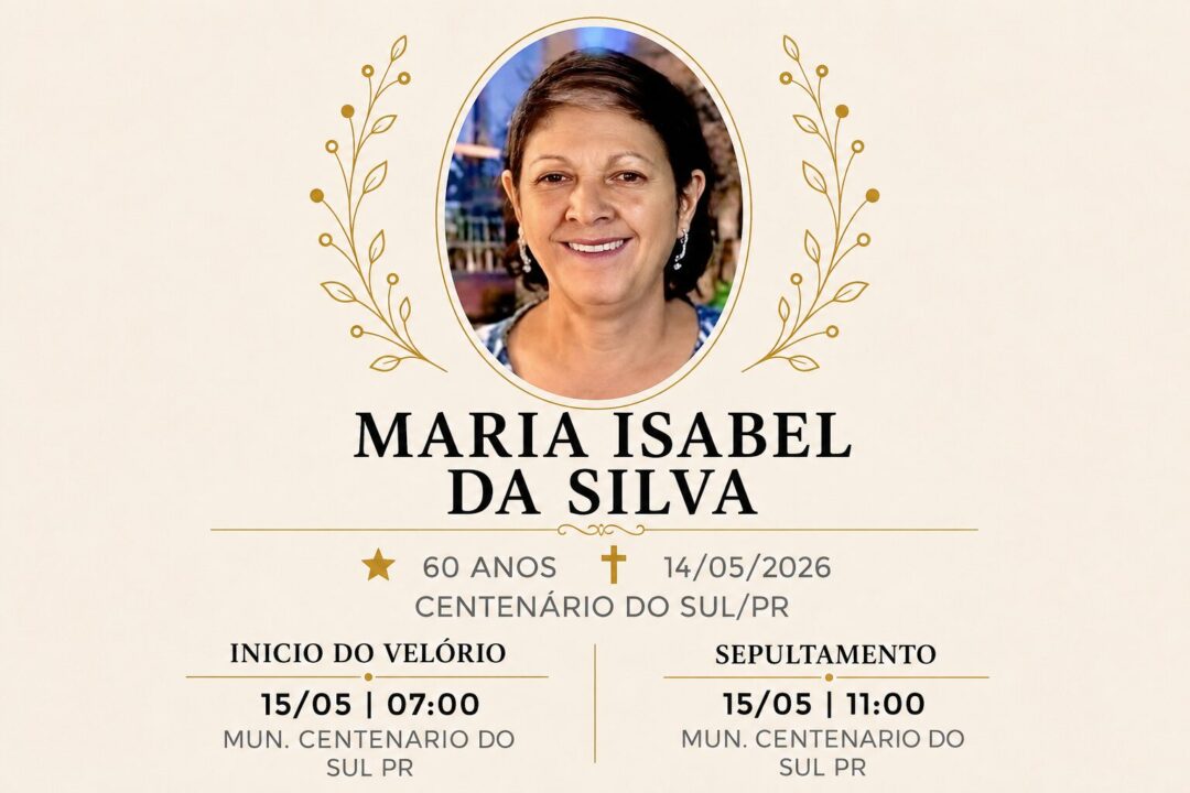 Falecimentos desta quinta-feira 14/05/2026 - Grupo Rio Claro SP Falecimentos desta quinta-feira 14/05/2026 - Grupo Rio Claro SP