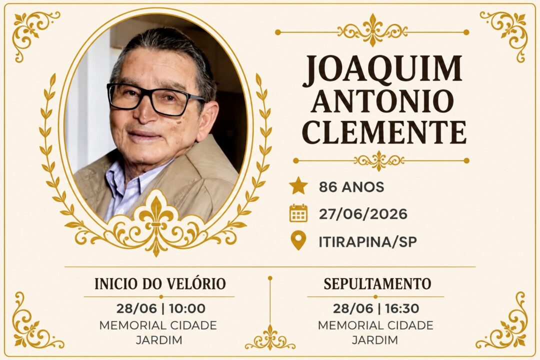 Falecimentos deste sábado 27/06/2026 - Grupo Rio Claro SP Falecimentos deste sábado 27/06/2026 - Grupo Rio Claro SP