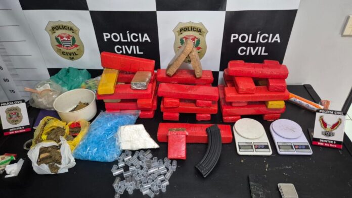 DISE encontra casa-bomba com tijolos de drogas no Jardim Paulista
