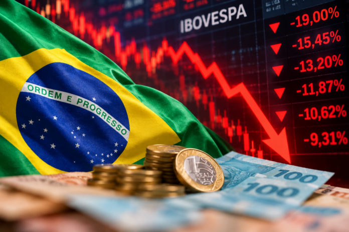 ETF brasileiro cai até 19% após resultado da eleição presidencial