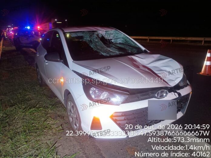 Pedestre morre após ser atropelado na Washington Luís, em Rio Claro