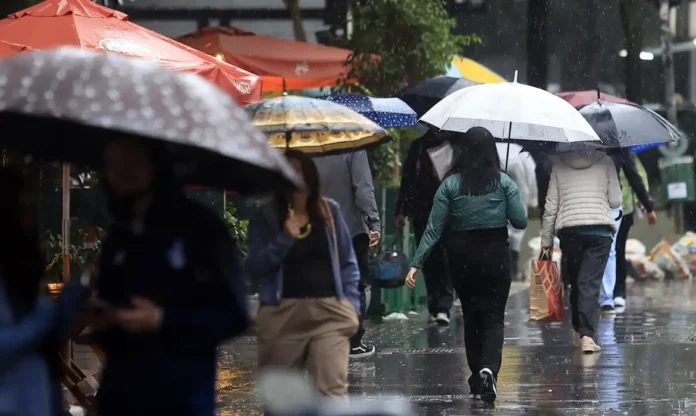 Chuvas fortes atingem Sudeste e Centro-Oeste nesta sexta-feira